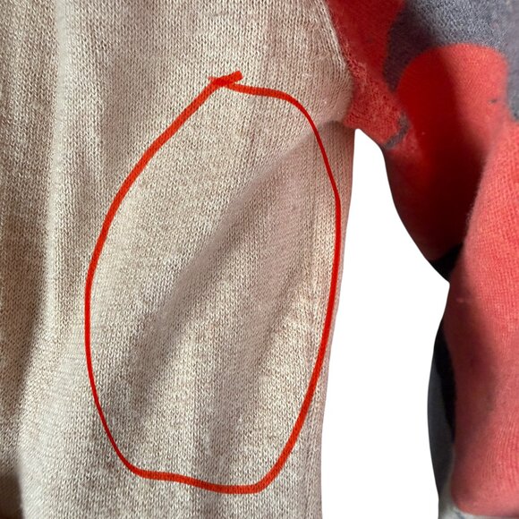 Shae by Anthropologie multi colored long sleeve stretchy pullover sweater small - Picture 11 of 11